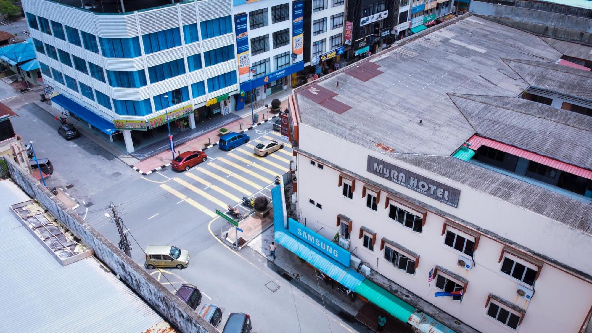 Myra Hotel Mersing Exterior foto